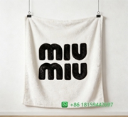 Miumiu Throw Blankets